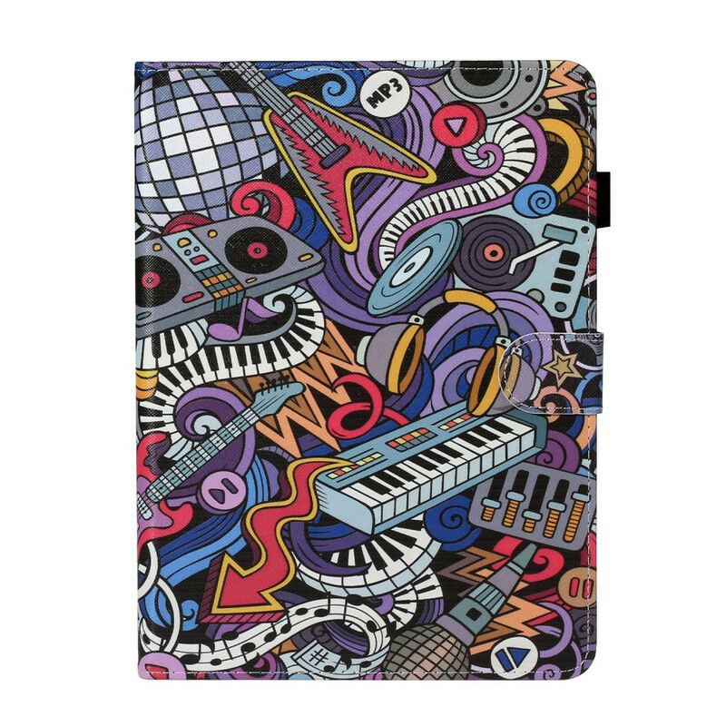 Flip Cover iPad Air (2022) (2020) / Pro 11" Musikalsk Univers