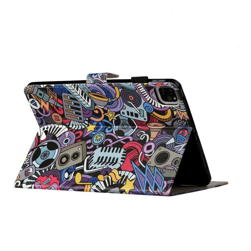 Flip Cover iPad Air (2022) (2020) / Pro 11" Musikalsk Univers