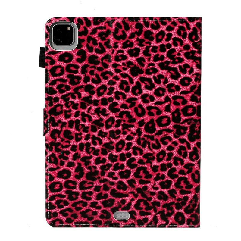 Flip Cover iPad Air (2022) (2020) / Pro 11" Pink Leopard Mønster