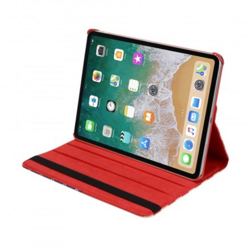 Flip Cover iPad Air (2022) (2020) / Pro 11" Roterende Amerikansk Flag