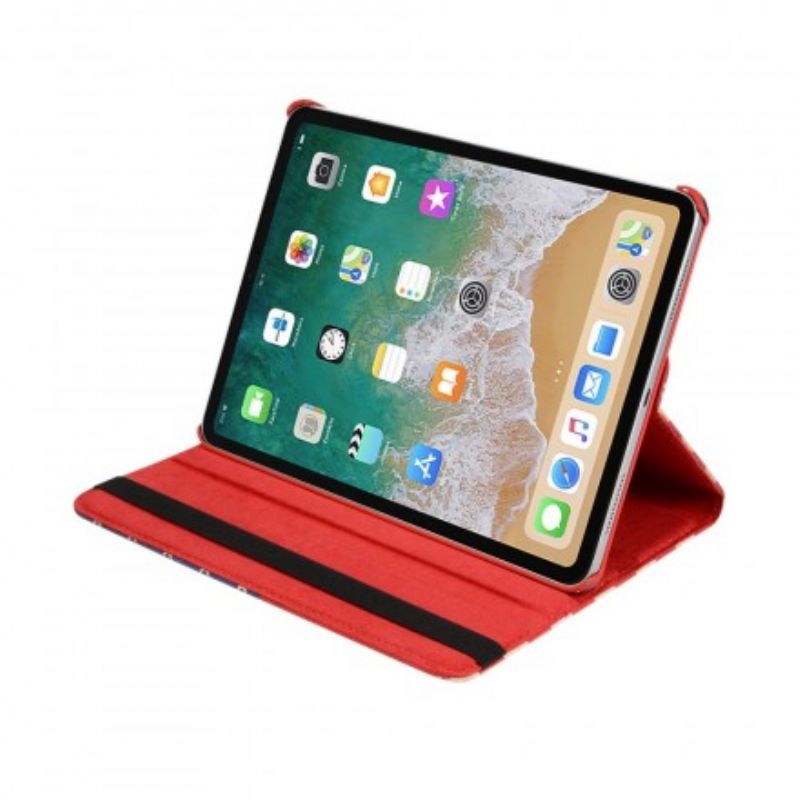 Flip Cover iPad Air (2022) (2020) / Pro 11" Roterende Amerikansk Flag