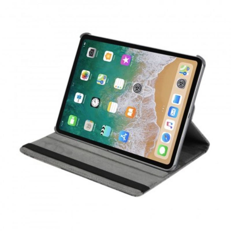 Flip Cover iPad Air (2022) (2020) / Pro 11" Roterende Verdenskort