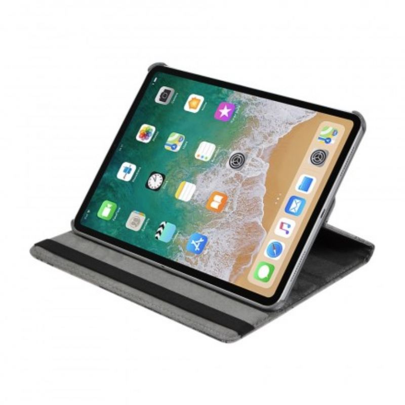 Flip Cover iPad Air (2022) (2020) / Pro 11" Roterende Verdenskort