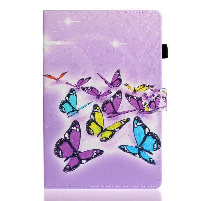 Flip Cover iPad Air (2022) (2020) / Pro 11" Sommerfugle