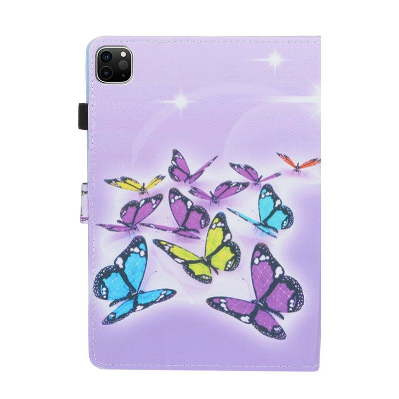 Flip Cover iPad Air (2022) (2020) / Pro 11" Sommerfugle