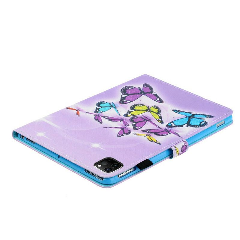 Flip Cover iPad Air (2022) (2020) / Pro 11" Sommerfugle