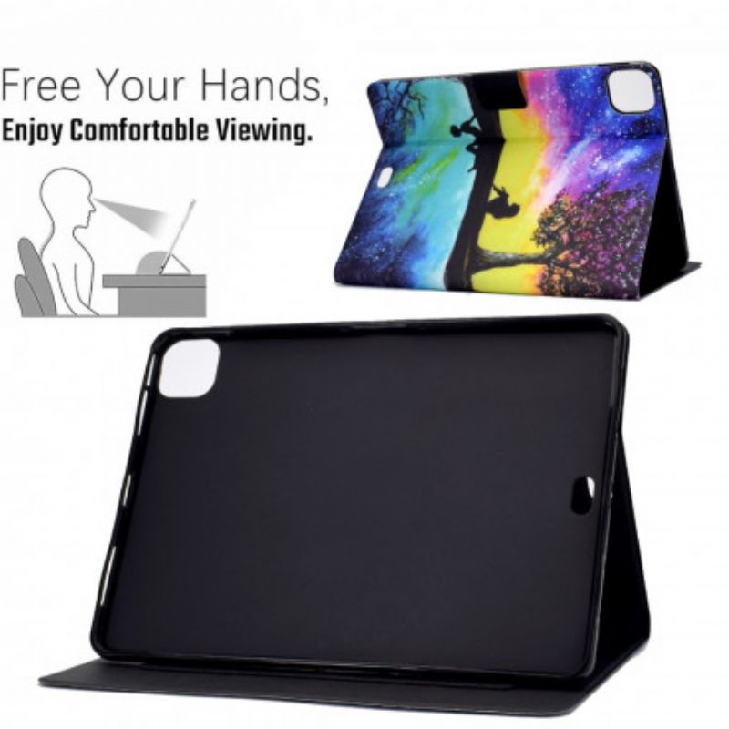 Flip Cover iPad Air (2022) (2020) / Pro 11" Stjernehimmel