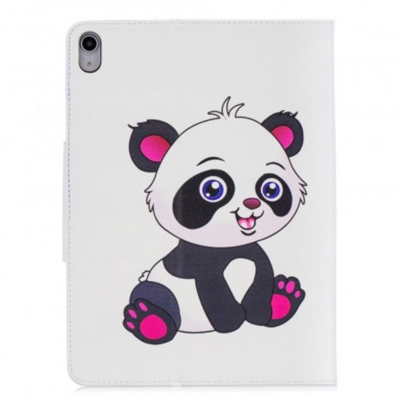 Læder Cover iPad Air (2022) (2020) / Pro 11" Baby Panda