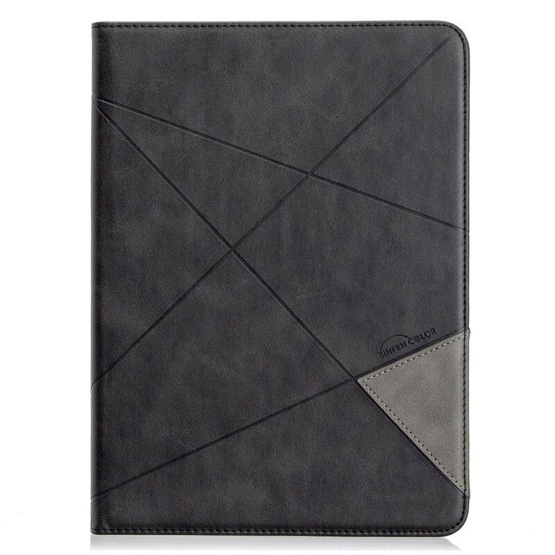 Læder Cover iPad Air (2022) (2020) / Pro 11" Geometrisk Form