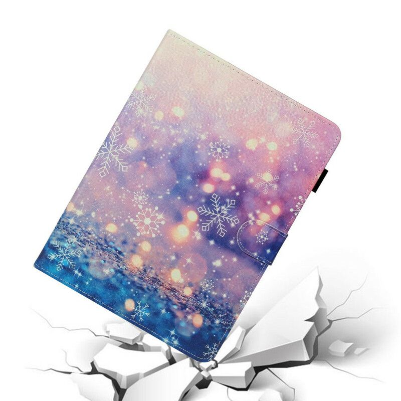 Læder Cover iPad Air (2022) (2020) / Pro 11" Snefnug