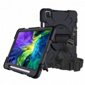 Mobilcover iPad Air (2022) (2020) / Pro 11" Bumper Style Med Skulderrem Og Stylusholder