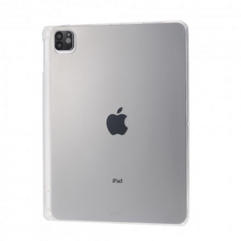 Mobilcover iPad Air (2022) (2020) / Pro 11" Klar Silikone Penholder