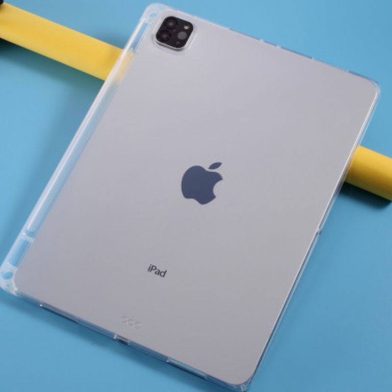 Mobilcover iPad Air (2022) (2020) / Pro 11" Klar Silikone Penholder