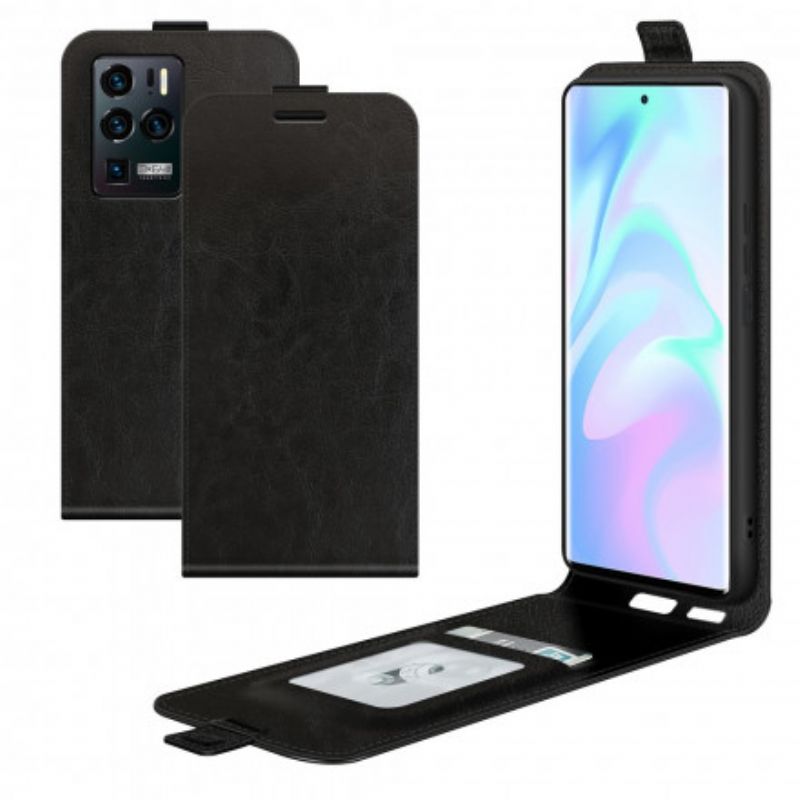 Flip Cover ZTE Axon 30 Ultra 5G Læder Cover Foldbar