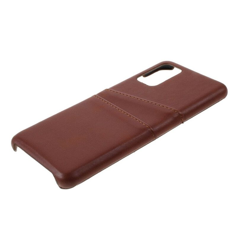 Cover Samsung Galaxy S20 Plus 4G / 5G Dobbelt Kortholder