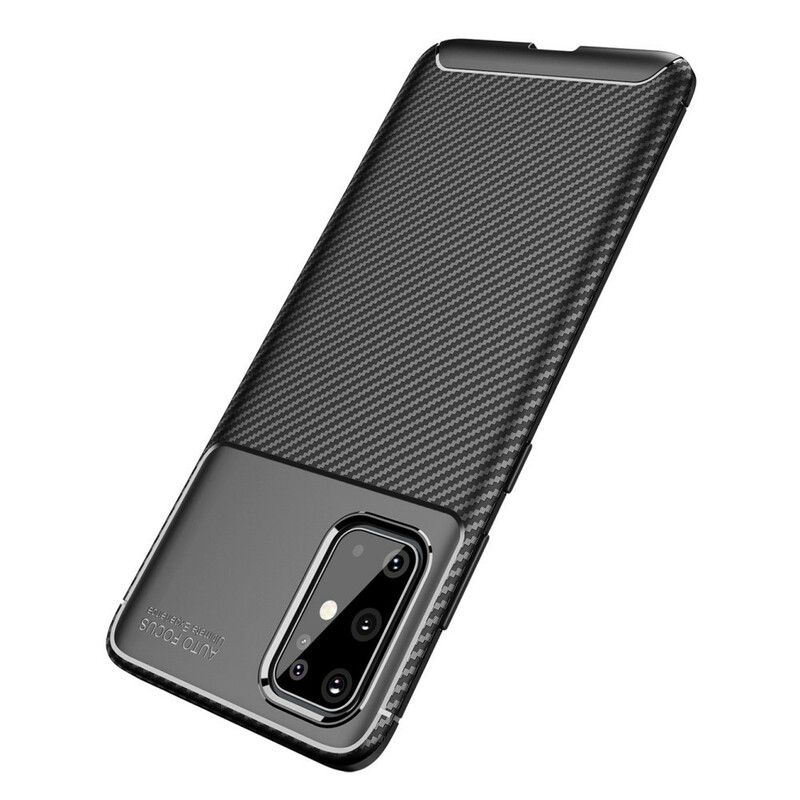 Cover Samsung Galaxy S20 Plus 4G / 5G Fleksibel Kulfibertekstur