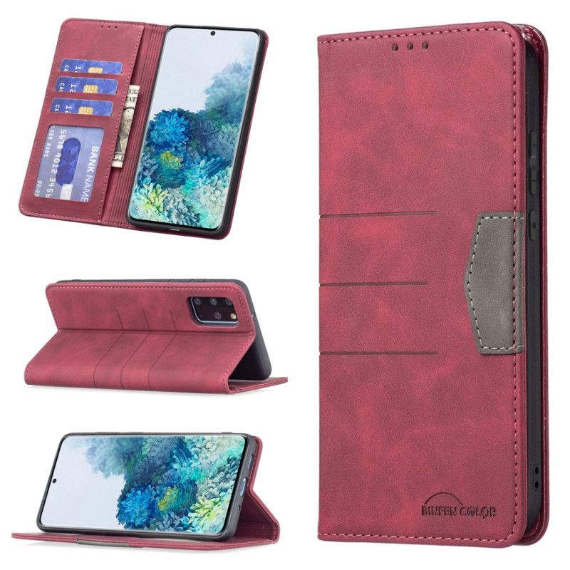 Cover Samsung Galaxy S20 Plus 4G / 5G Flip Cover Binfen Farve