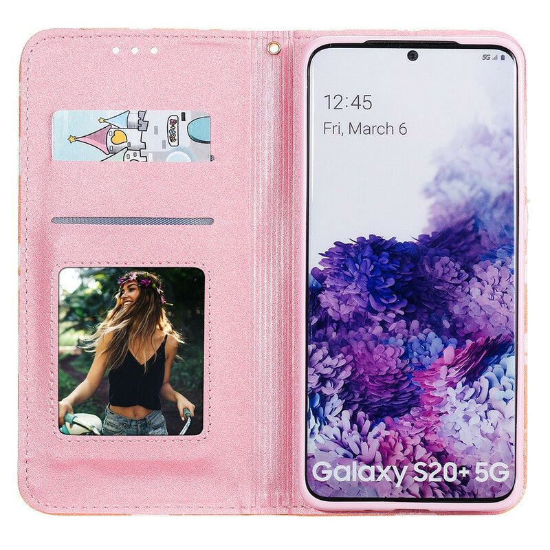 Cover Samsung Galaxy S20 Plus 4G / 5G Flip Cover Margueritter