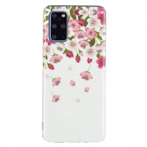 Cover Samsung Galaxy S20 Plus 4G / 5G Fluorescerende Blomster