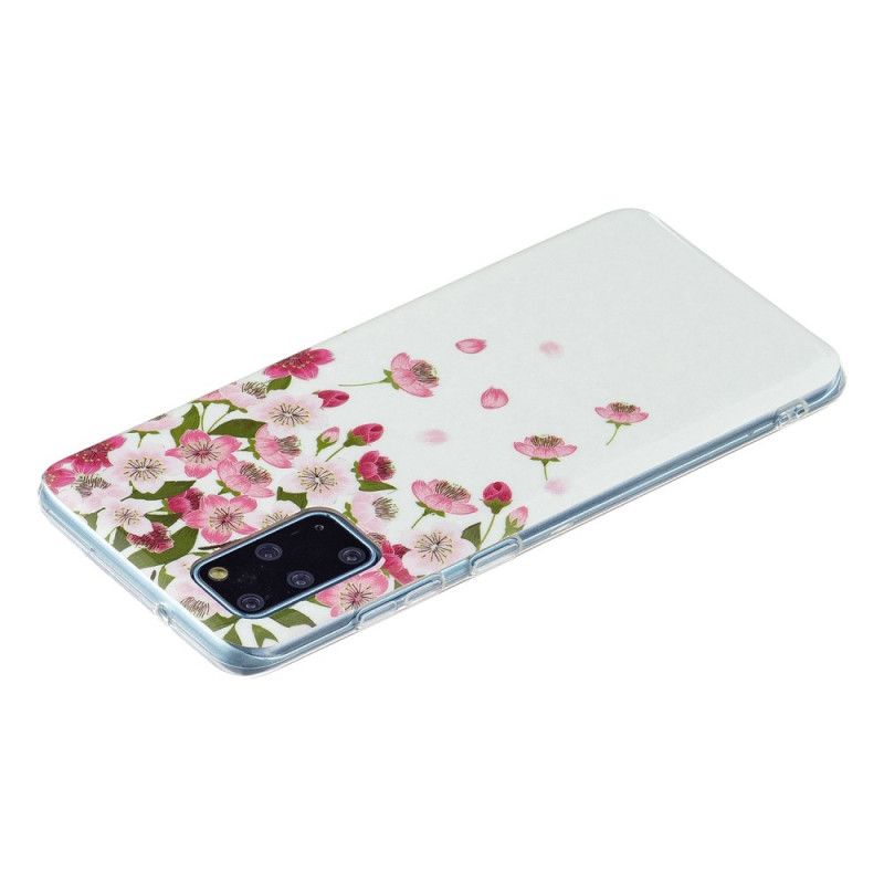 Cover Samsung Galaxy S20 Plus 4G / 5G Fluorescerende Blomster