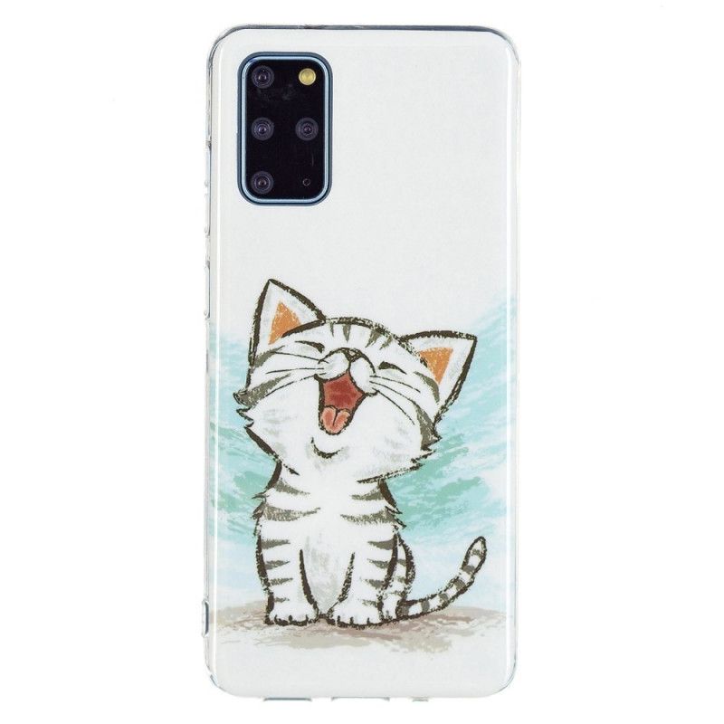 Cover Samsung Galaxy S20 Plus 4G / 5G Fluorescerende Kat