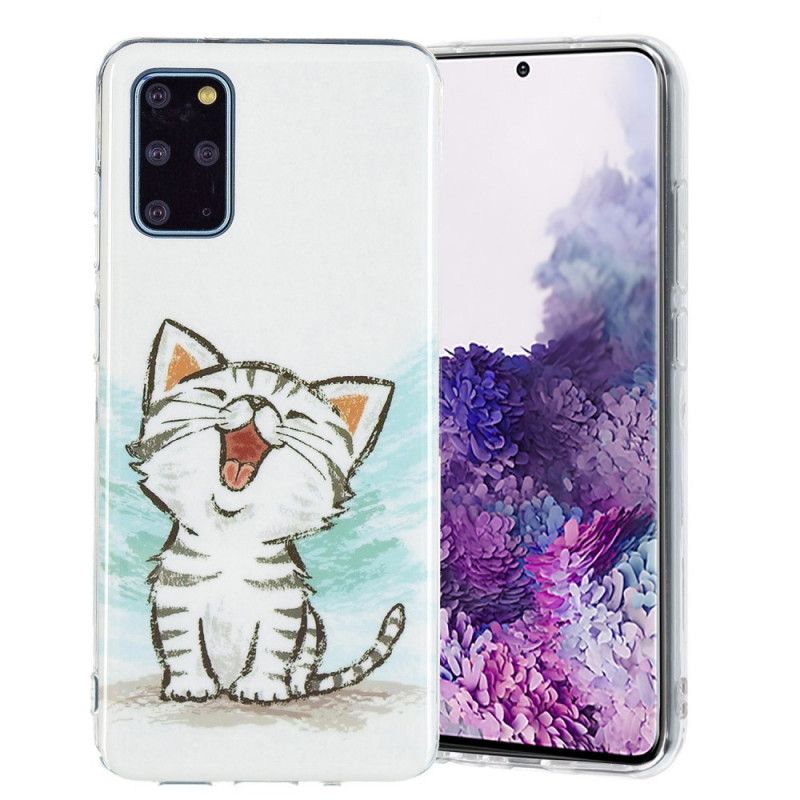 Cover Samsung Galaxy S20 Plus 4G / 5G Fluorescerende Kat