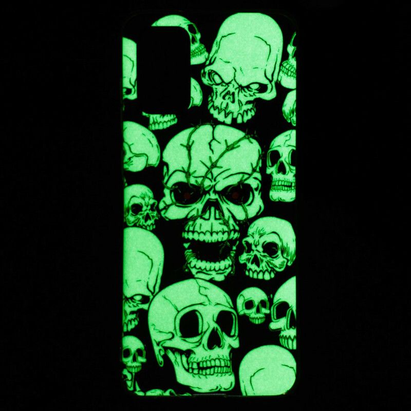 Cover Samsung Galaxy S20 Plus 4G / 5G Fluorescerende Kranier