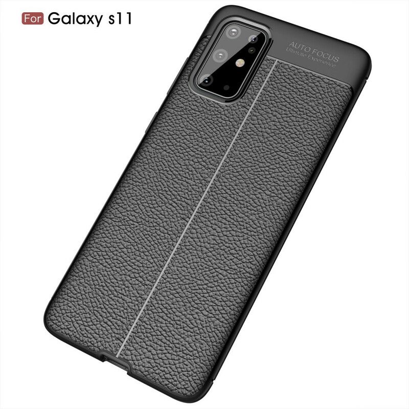 Cover Samsung Galaxy S20 Plus 4G / 5G Litchi Dobbeltline