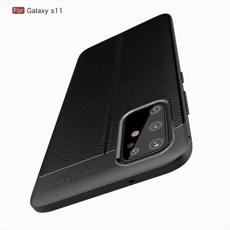 Cover Samsung Galaxy S20 Plus 4G / 5G Litchi Dobbeltline