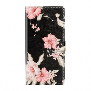 Flip Cover Samsung Galaxy S20 Plus 4G / 5G Blomsterdesign