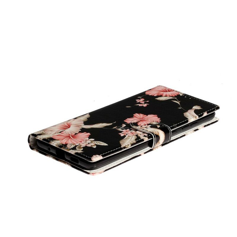 Flip Cover Samsung Galaxy S20 Plus 4G / 5G Blomsterdesign