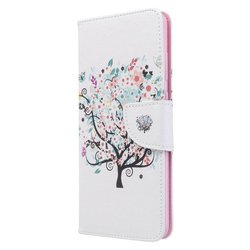 Flip Cover Samsung Galaxy S20 Plus 4G / 5G Blomstret Træ