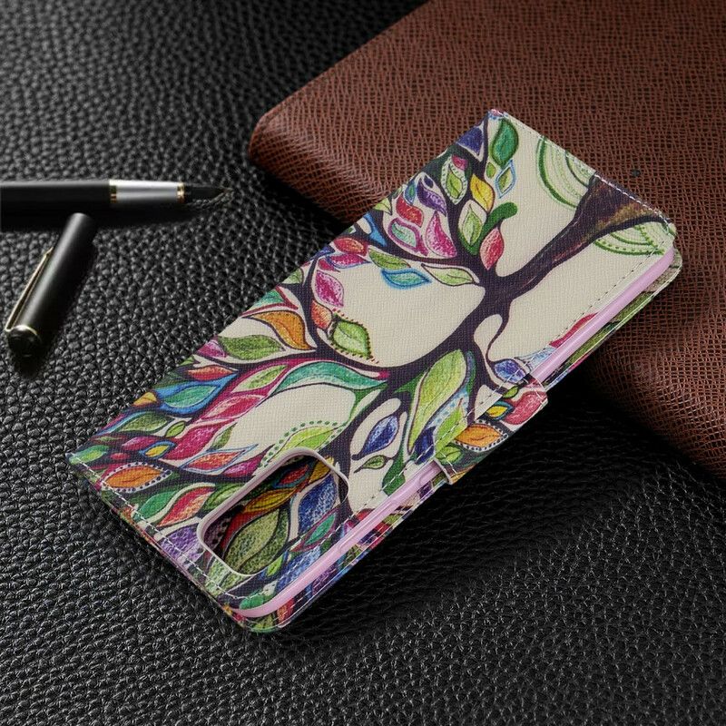 Flip Cover Samsung Galaxy S20 Plus 4G / 5G Farvet Træ