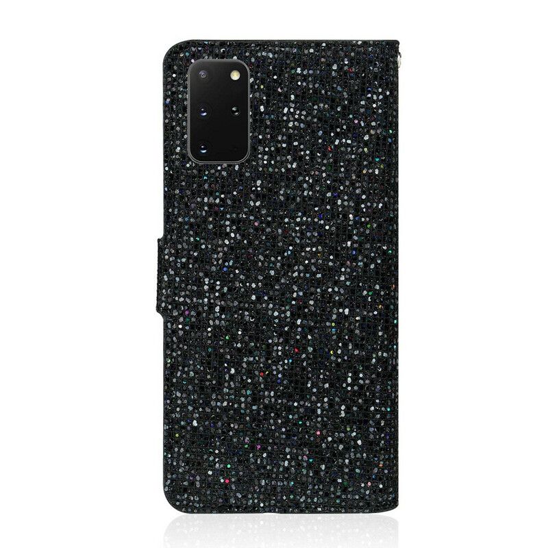 Flip Cover Samsung Galaxy S20 Plus 4G / 5G Pailletter S Design