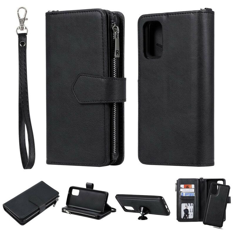 Flip Cover Samsung Galaxy S20 Plus 4G / 5G Punge Etui Aftagelig Tegnebog