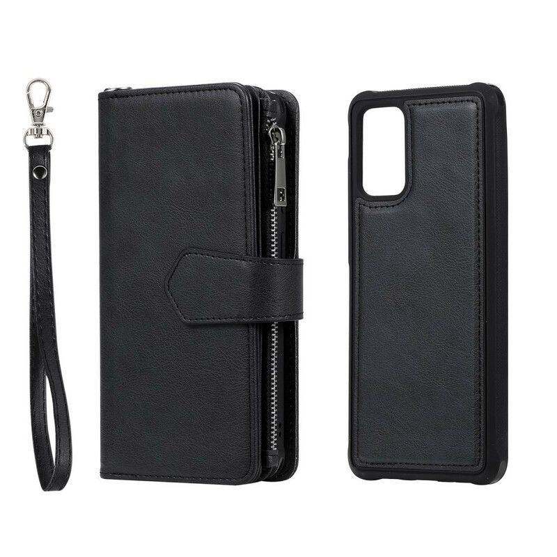 Flip Cover Samsung Galaxy S20 Plus 4G / 5G Punge Etui Aftagelig Tegnebog