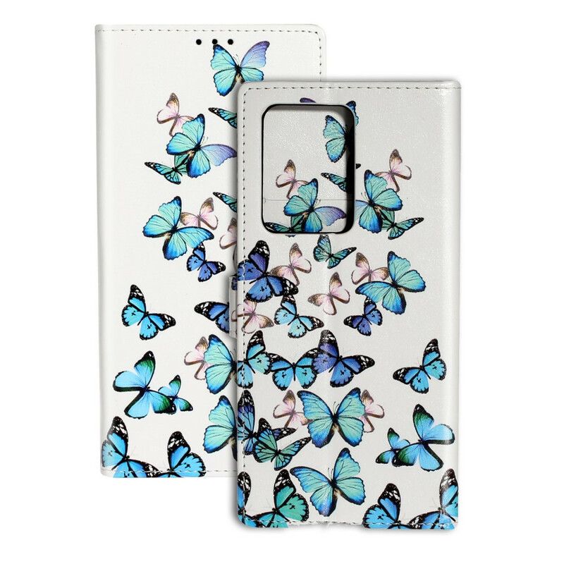 Flip Cover Samsung Galaxy S20 Plus 4G / 5G Sommerfugledesign