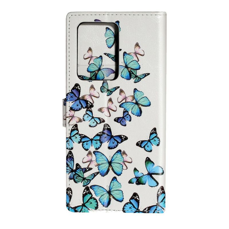 Flip Cover Samsung Galaxy S20 Plus 4G / 5G Sommerfugledesign