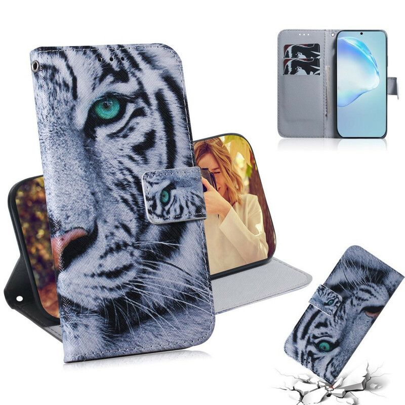 Flip Cover Samsung Galaxy S20 Plus 4G / 5G Tigeransigt