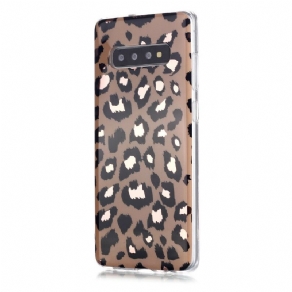 Mobilcover Samsung Galaxy S20 Plus 4G / 5G Marmor I Leopardstil