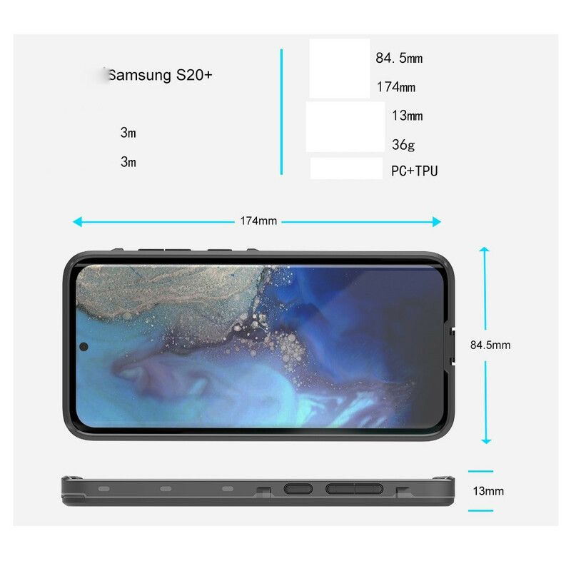 Mobilcover Samsung Galaxy S20 Plus 4G / 5G Vandtæt 2m Redpepper