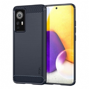 Cover Xiaomi 12 Lite Mofi Børstet Kulfiber