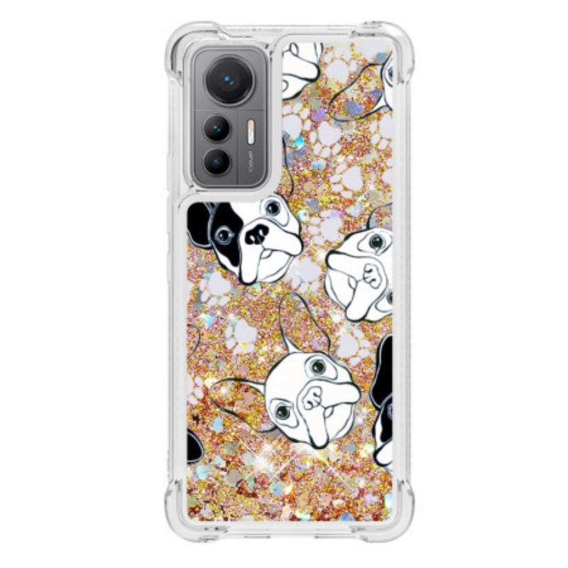 Cover Xiaomi 12 Lite Pailletter Mr Dog