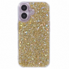 Cover iPhone 16 Glitter