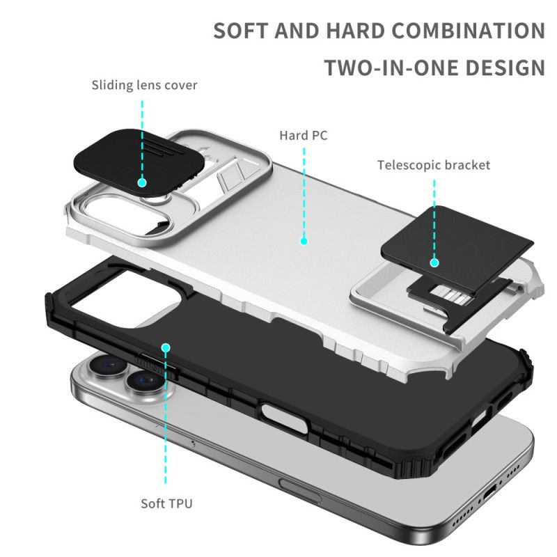 Cover iPhone 16 Kamerabeskytter Og Support