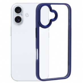 Cover iPhone 16 Silikonekanter