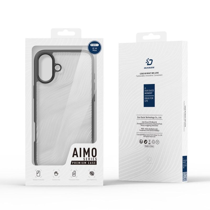 Cover iPhone 16 Telefon Etui Aimo Serie Dux Ducis