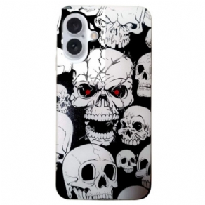 Cover iPhone 16 Telefon Etui Kranier