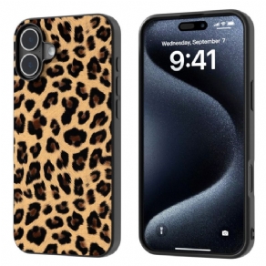 Cover iPhone 16 Telefon Etui Leopardstil