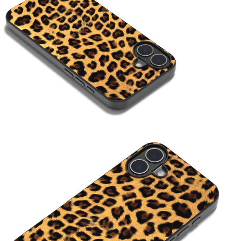 Cover iPhone 16 Telefon Etui Leopardstil